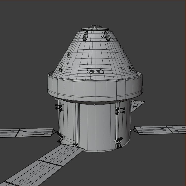 Orion Capsule 3D model_12