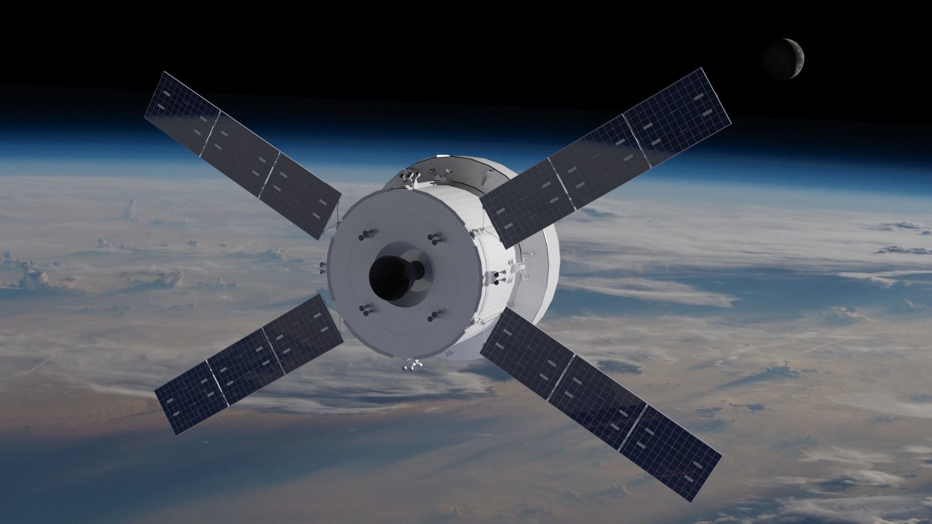 Orion Capsule 3D model_1