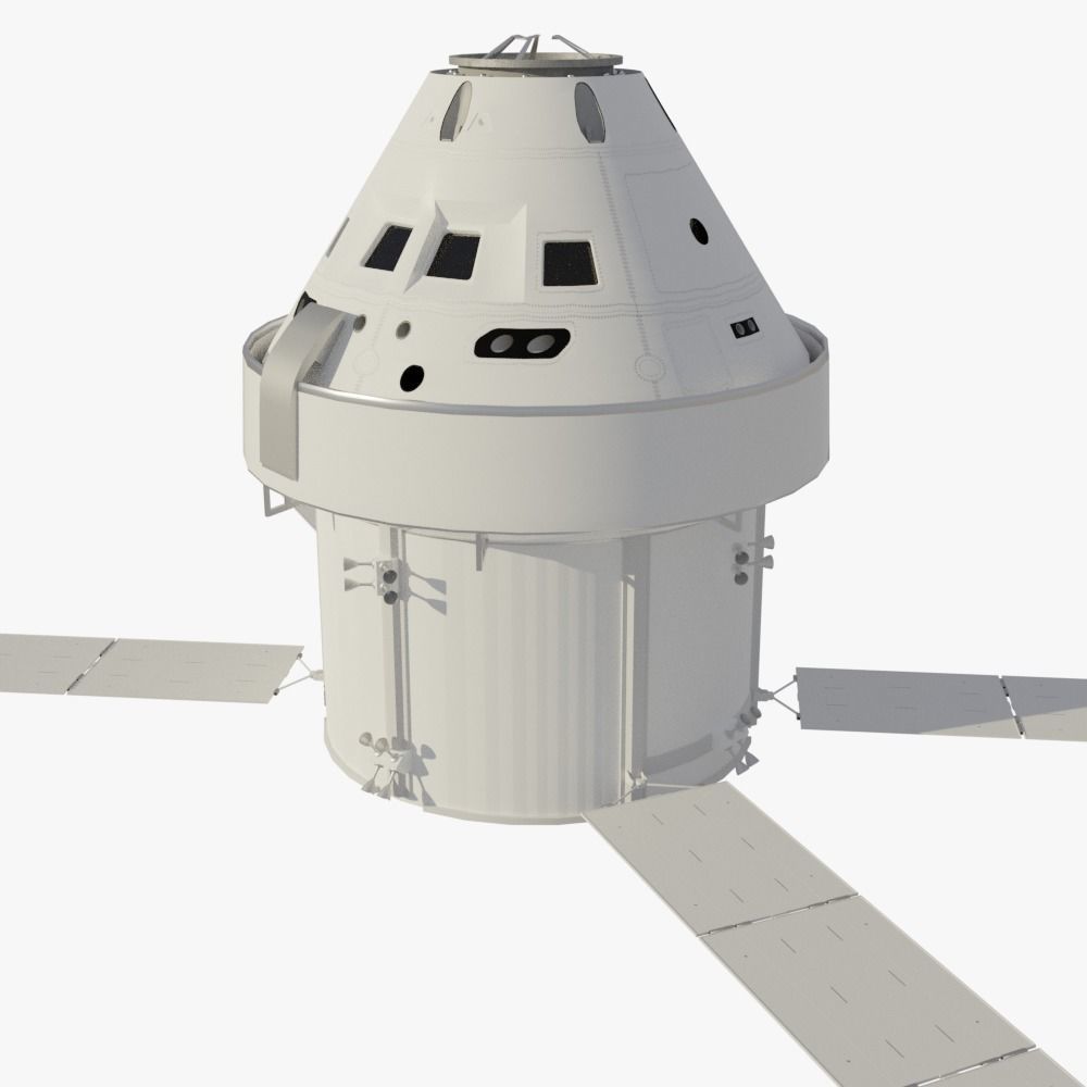 Orion Capsule 3D model_4