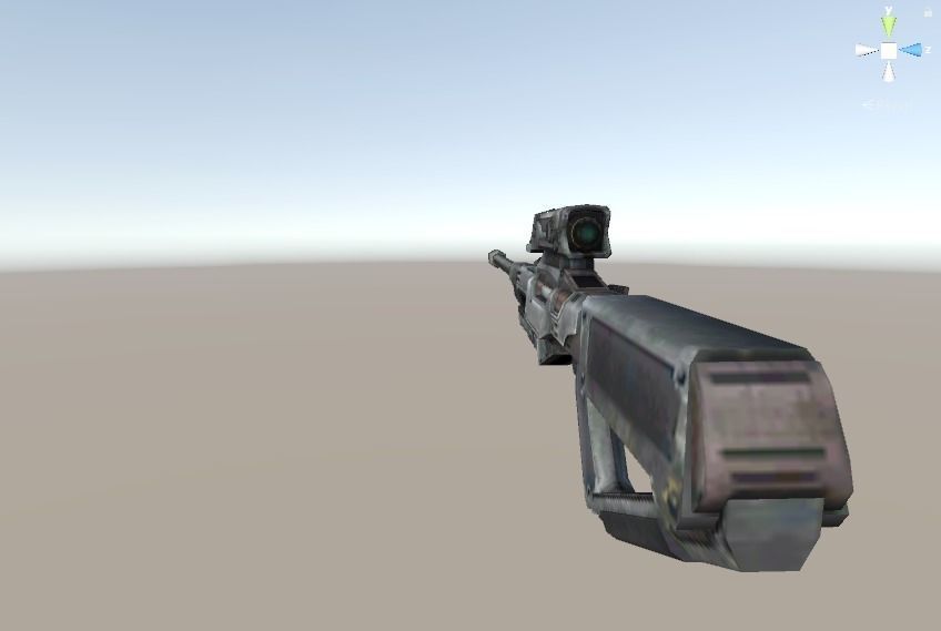 PACK OF 3 SNIPER GUNS LOW POLY MODELS Low-poly 3D model_19