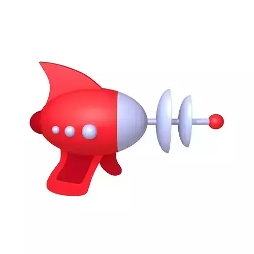 Space Gun Laser Cartoon