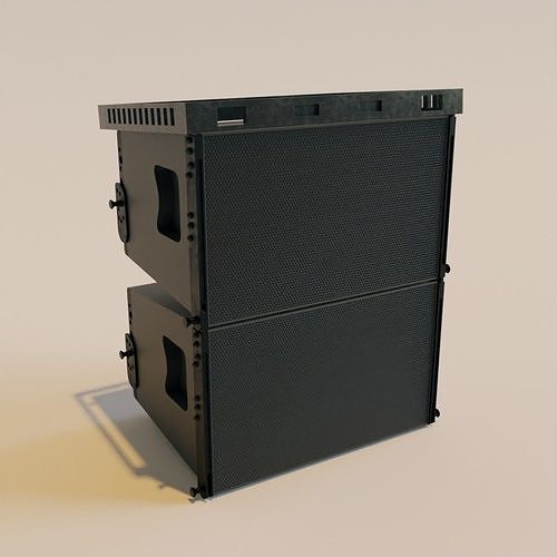 truss system line array Free low-poly 3D model