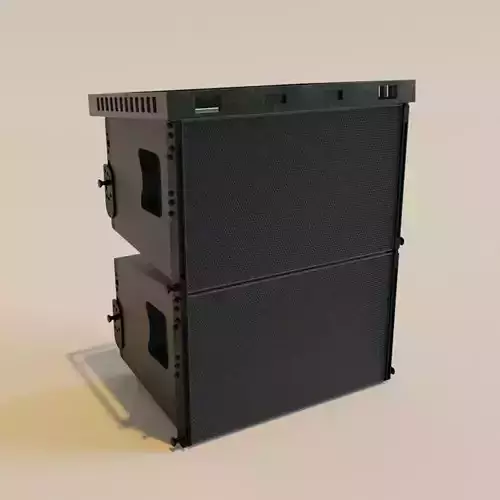truss system line array Free low-poly 3D model
