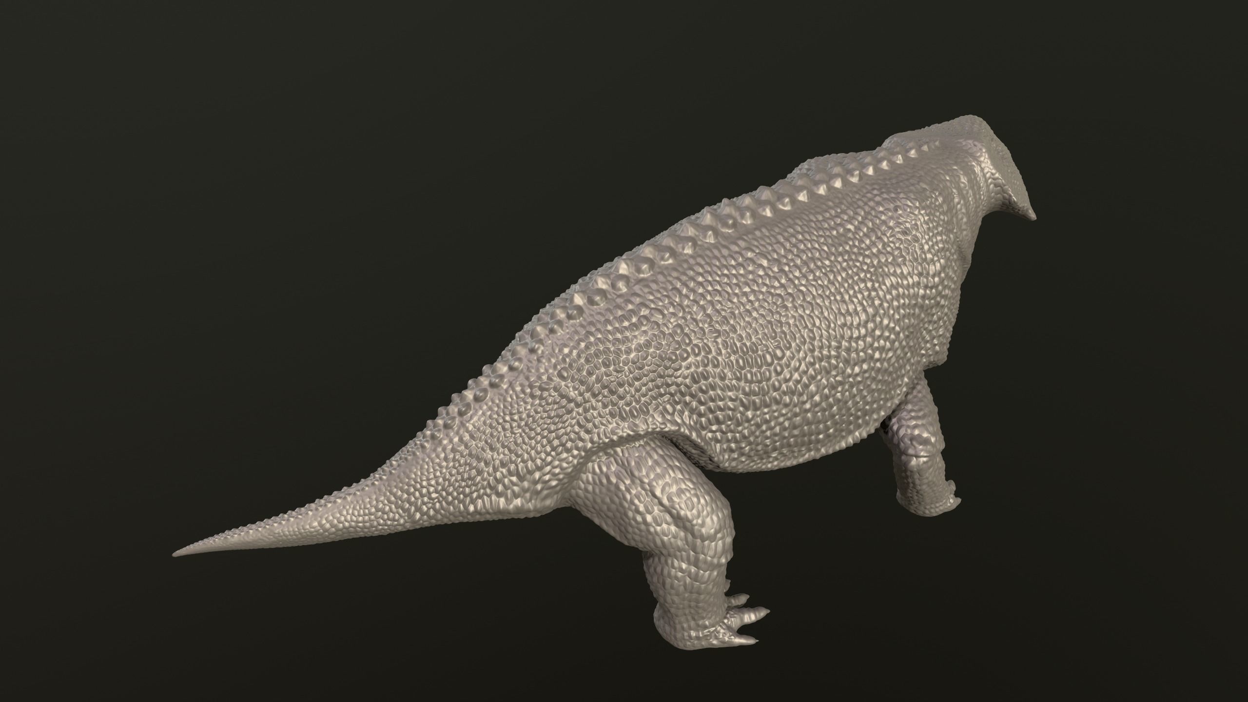 Bradysaurus dinosaur 3D print model_5