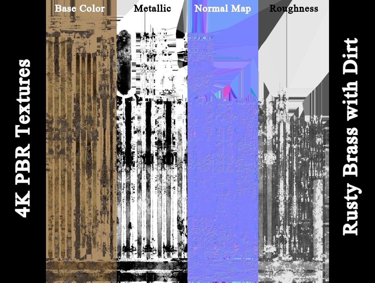 Gothic Wall Torch 01 - Game Ready Free low-poly 3D model_5