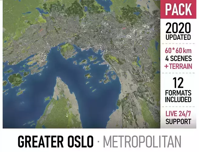 Oslo Metropolitan 3D Model Collection