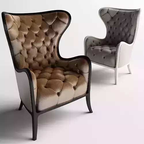 Medea prestige  Tufted Chair and Armchairs  3D print model