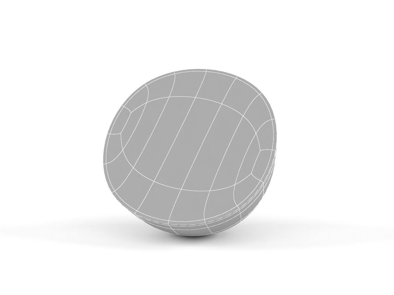 Cantaloupe melon 3D model_8