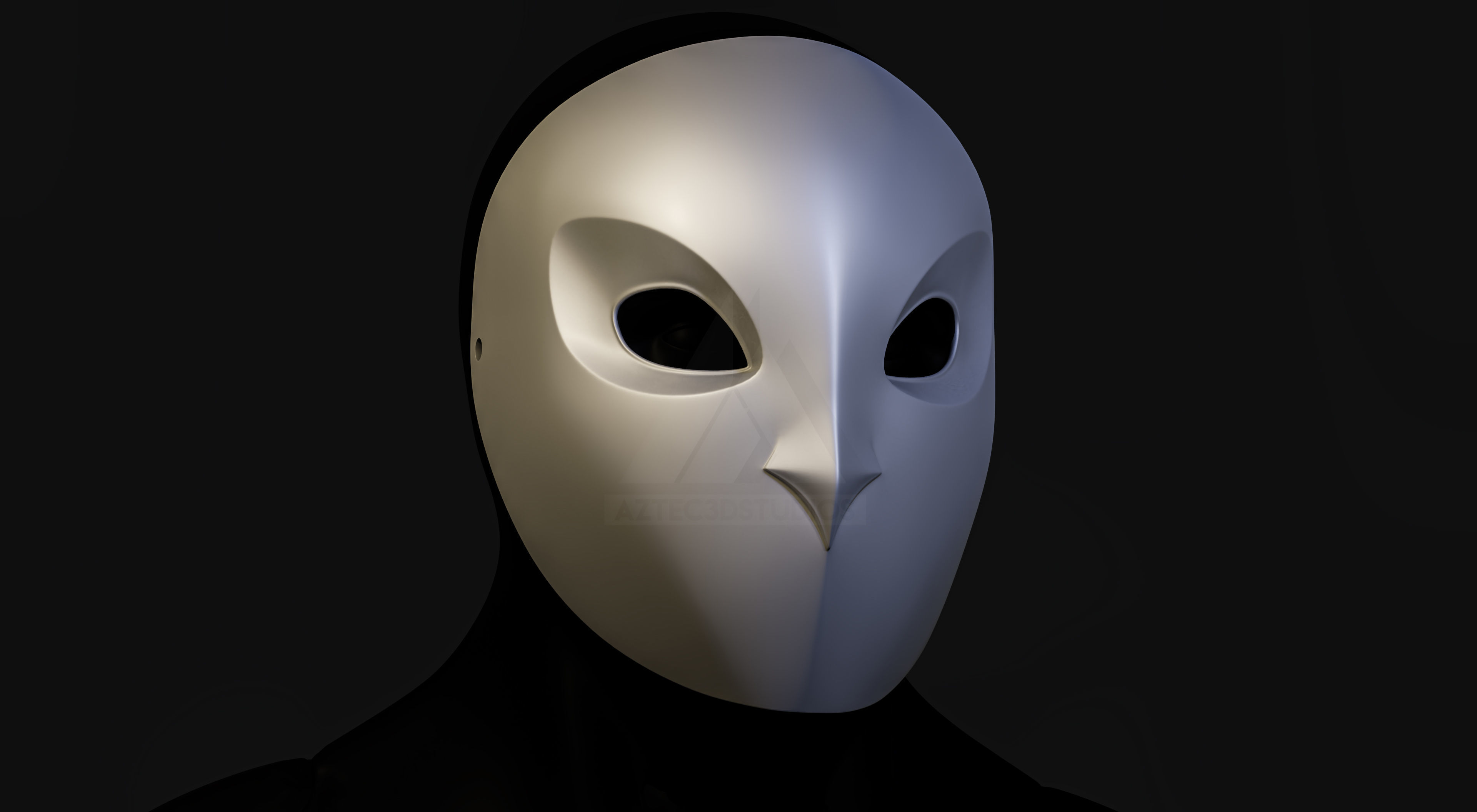 Gotham Knights Court of Owls Mask 3D Printing 3D print model_1
