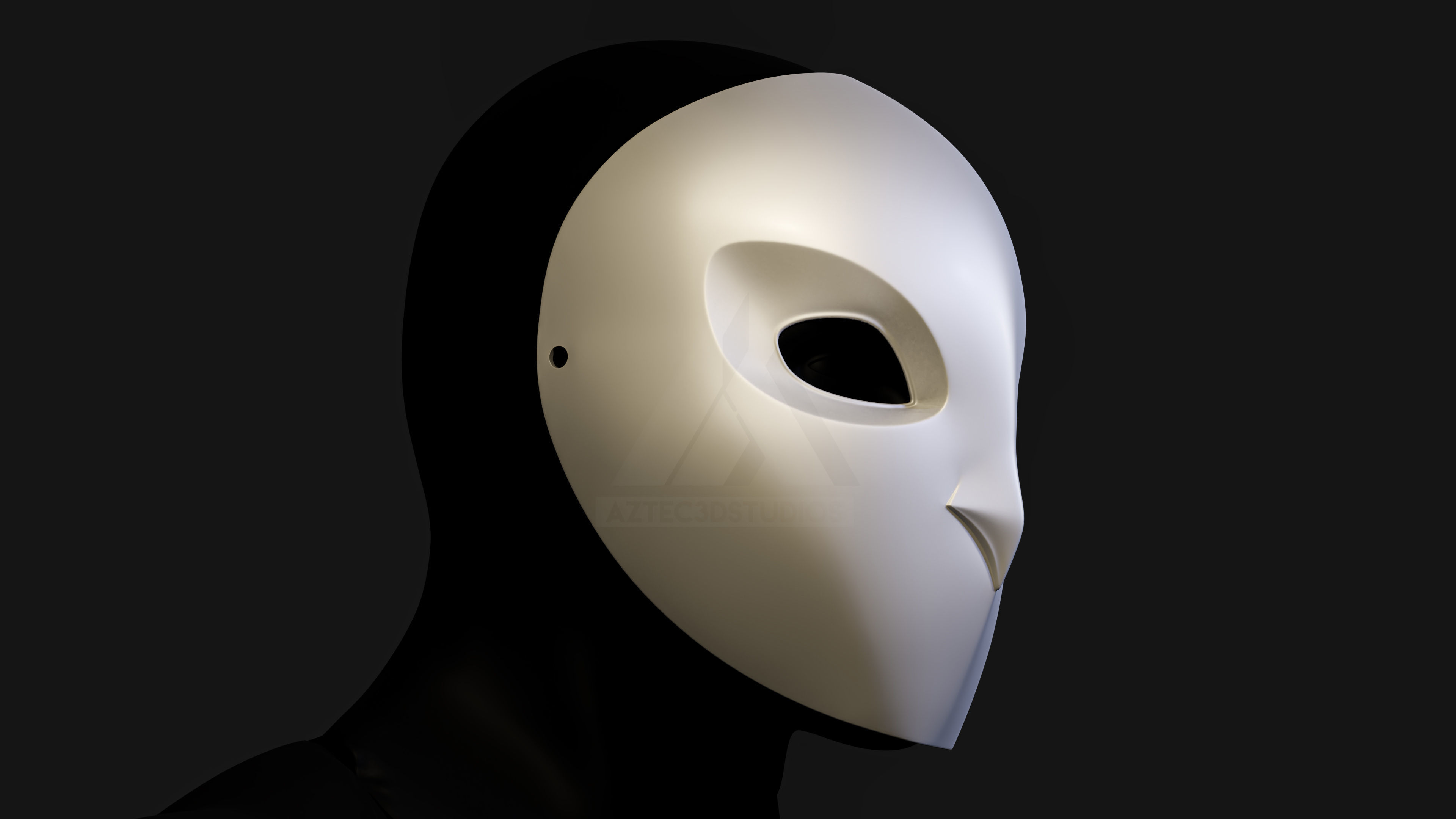 Gotham Knights Court of Owls Mask 3D Printing 3D print model_2