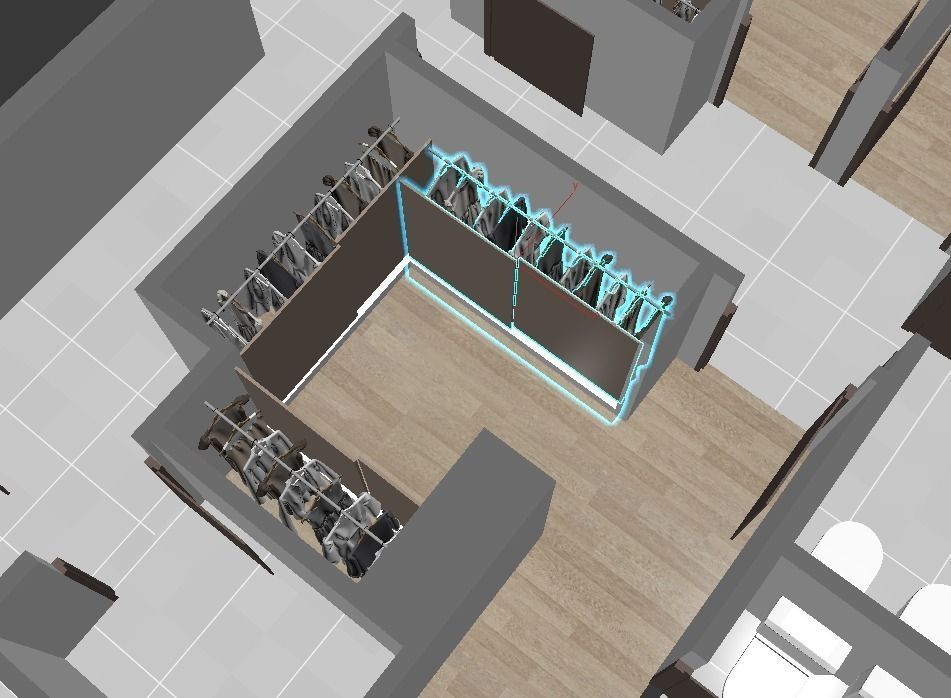3d apartment floorplan 3D model_4