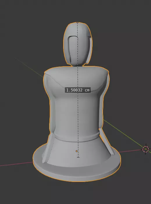 GOT RISK game pawn 3D model_0