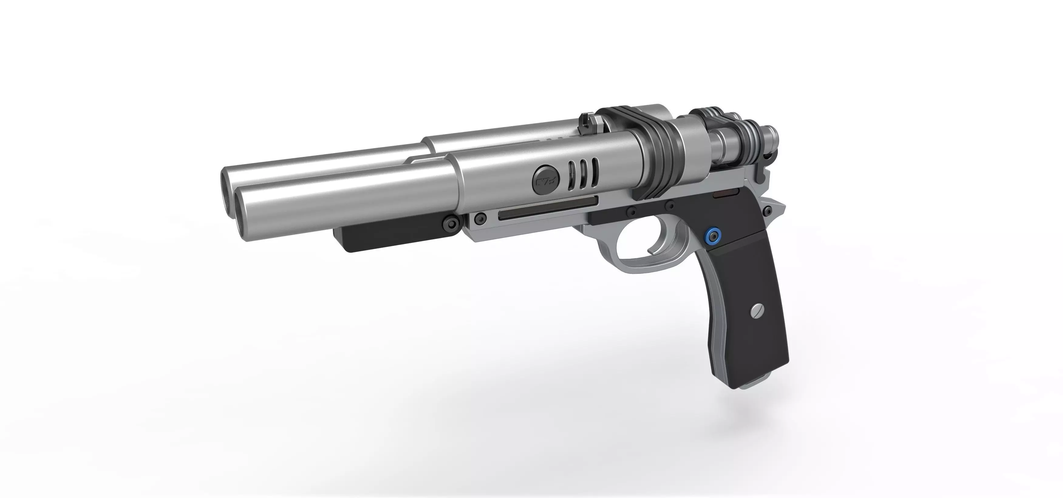 Blaster Pistol S-195 3D model