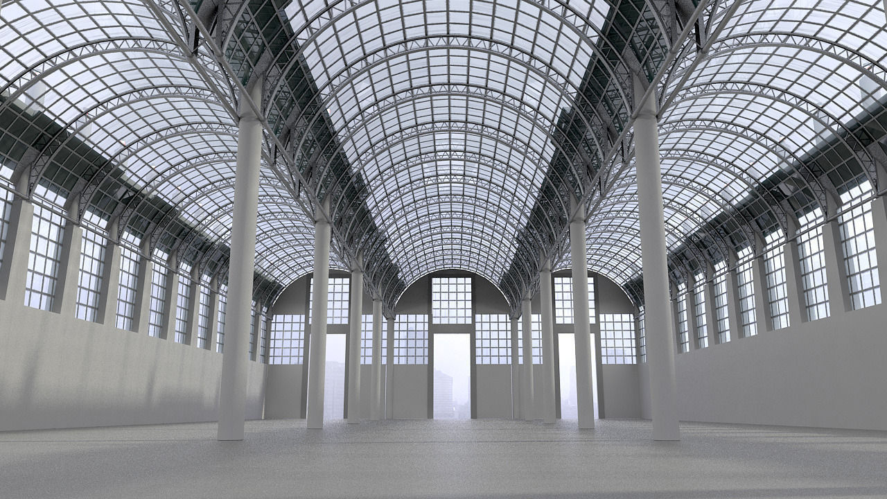 Depot hangar 3D model