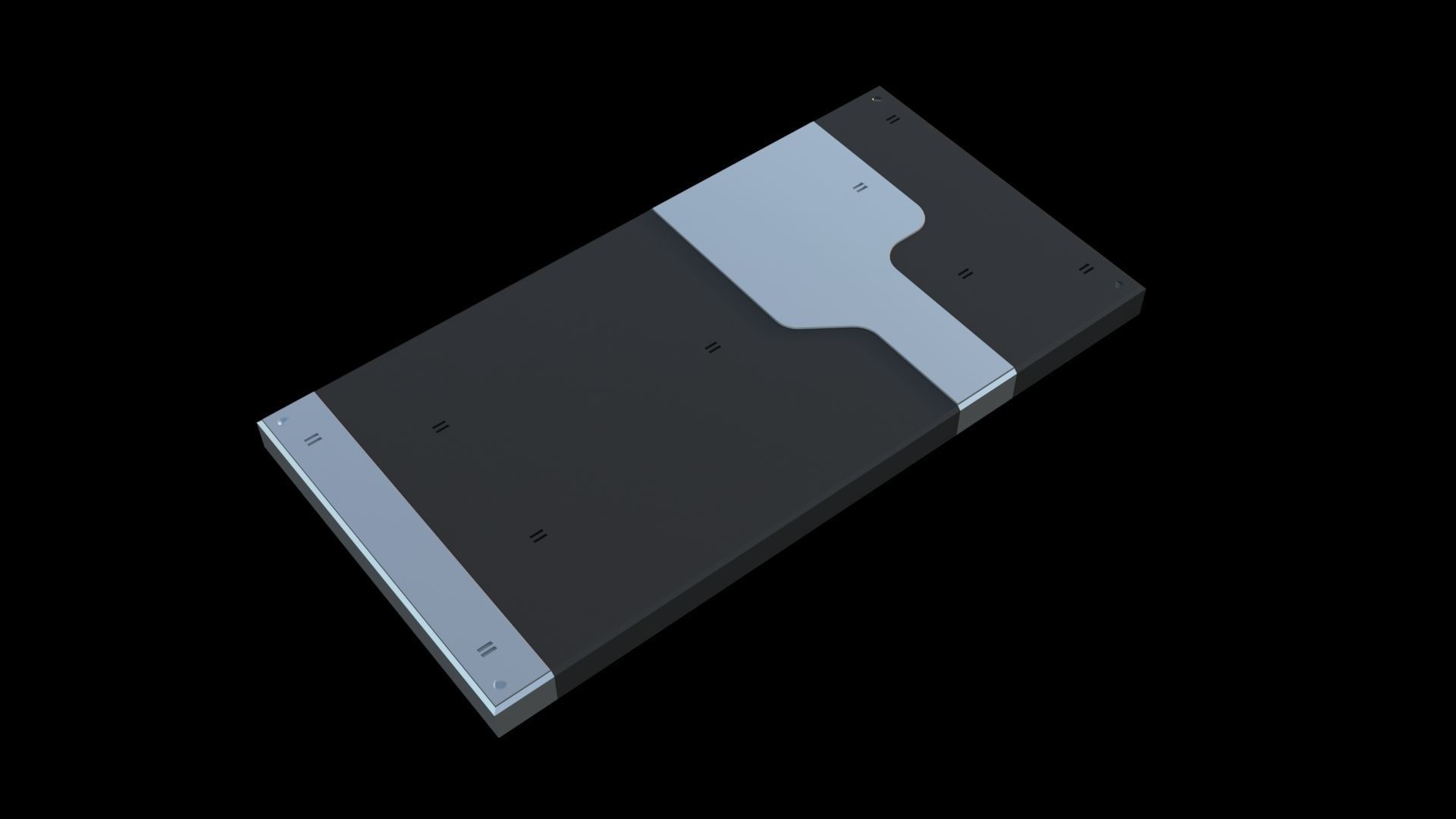 Sci-Fi Panels Pack vol 03 Low-poly 3D model_23