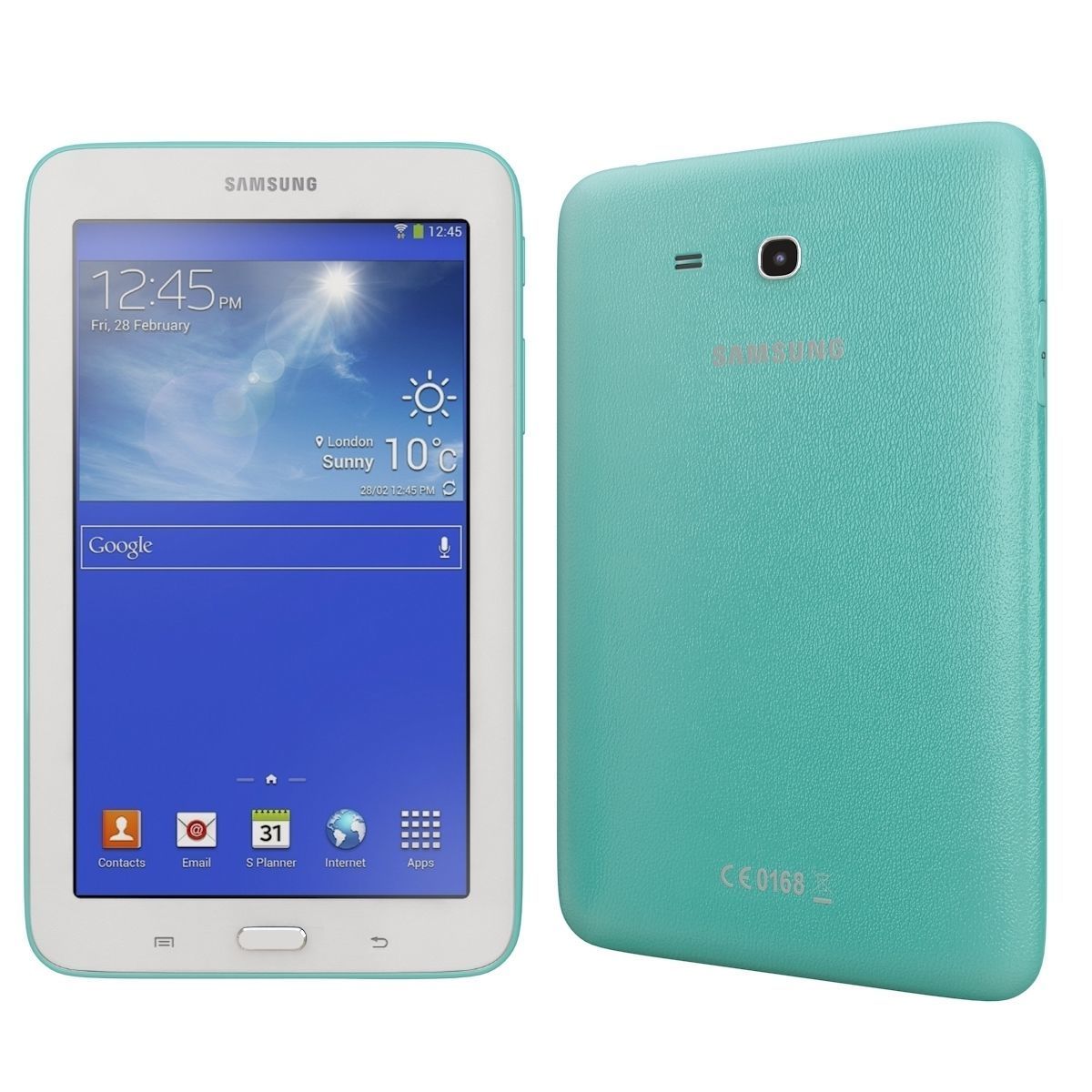  Samsung Galaxy Tab 3 Lite 7 0 blue 3D model_2