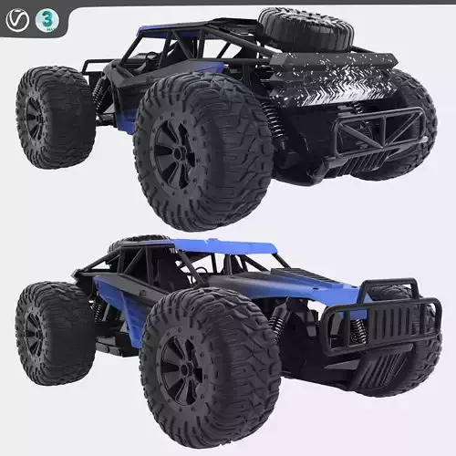 Remote Control Car Blue