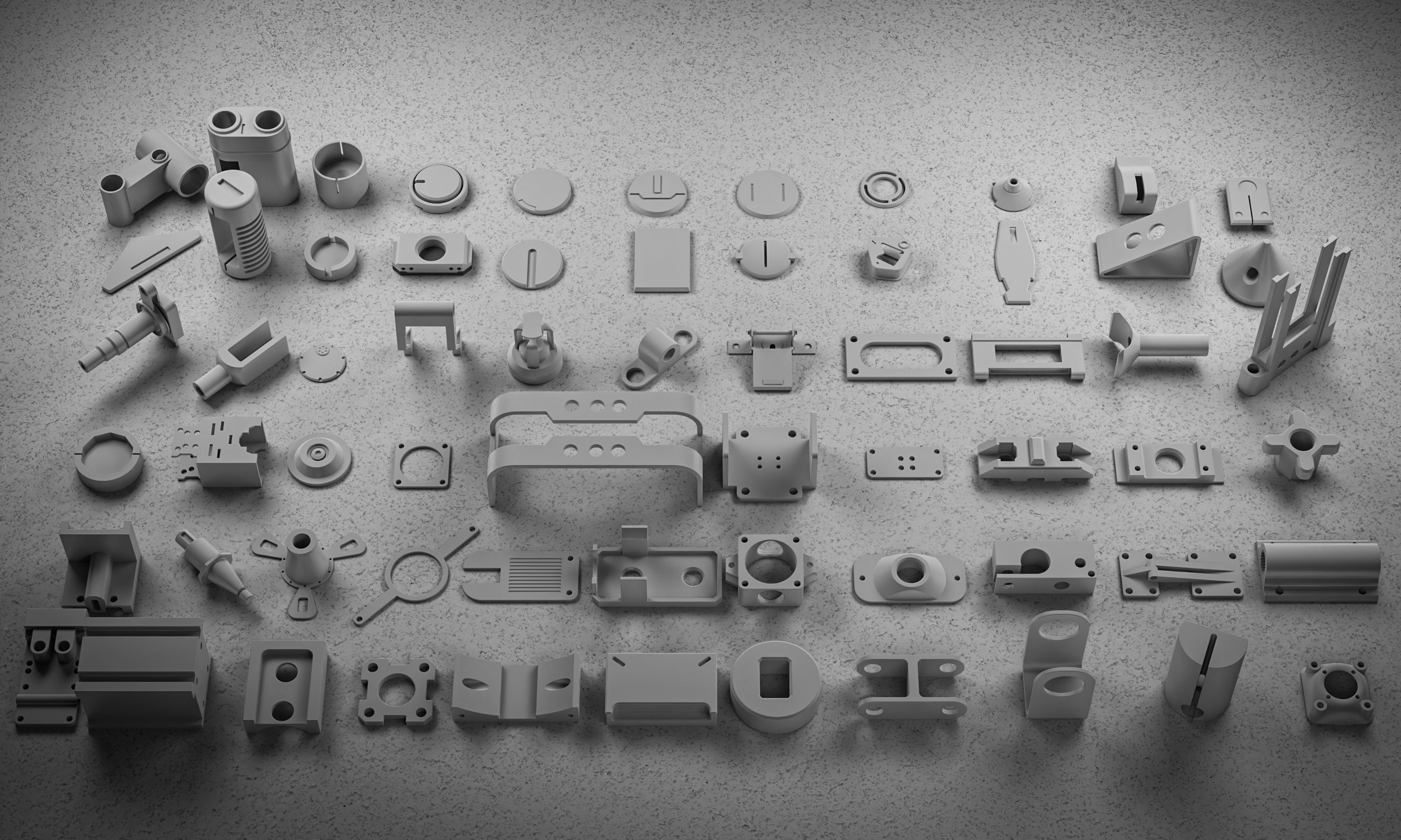 400 HARDSURFACE DETILS-100 ALPHA 3D model_6