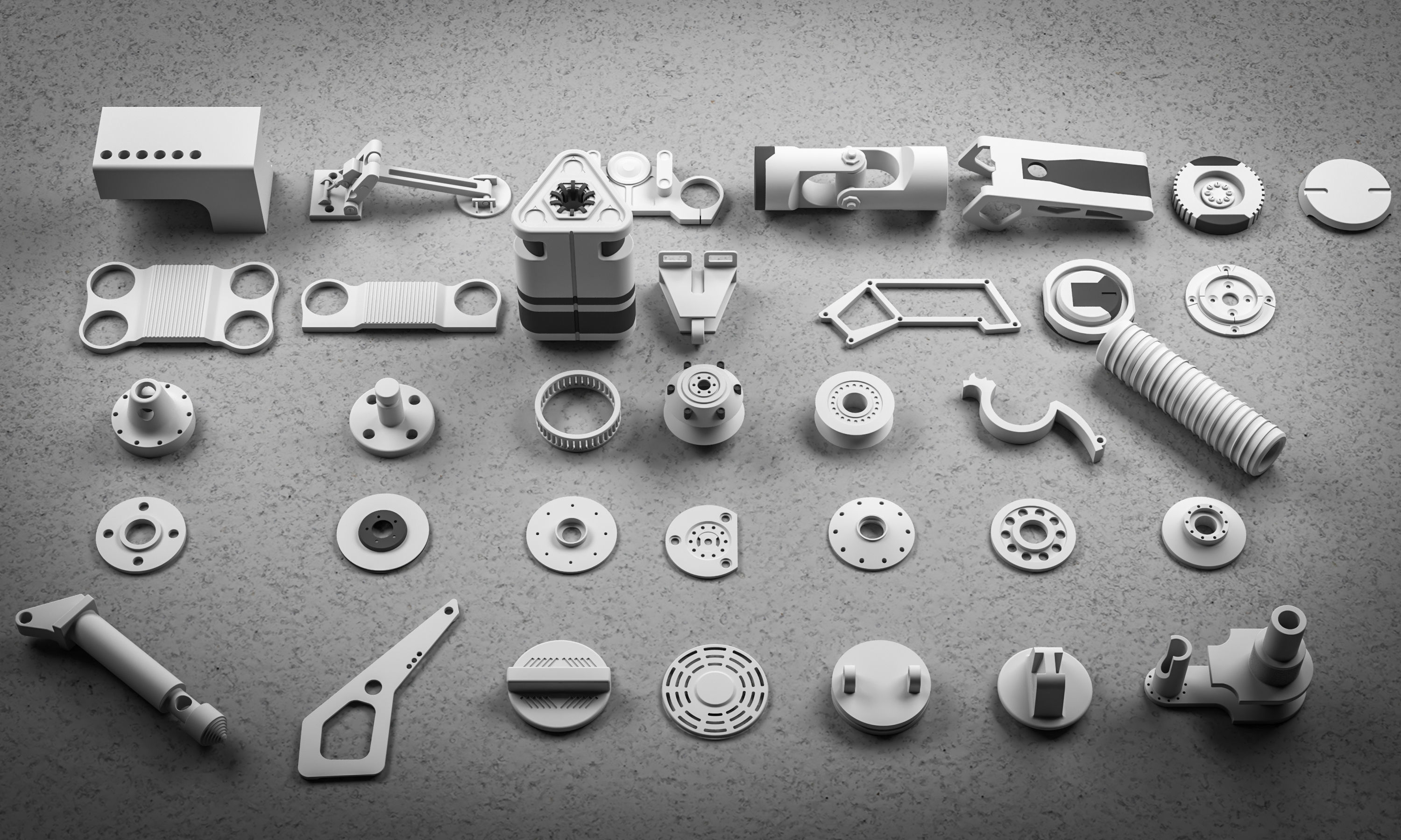 400 HARDSURFACE DETILS-100 ALPHA 3D model_3