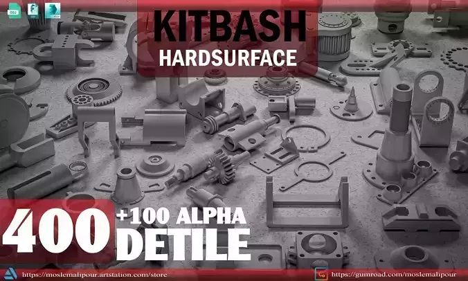 400 HARDSURFACE DETILS-100 ALPHA