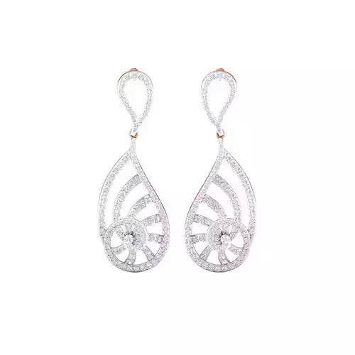 Women earrings 3dm render detail 3D print model