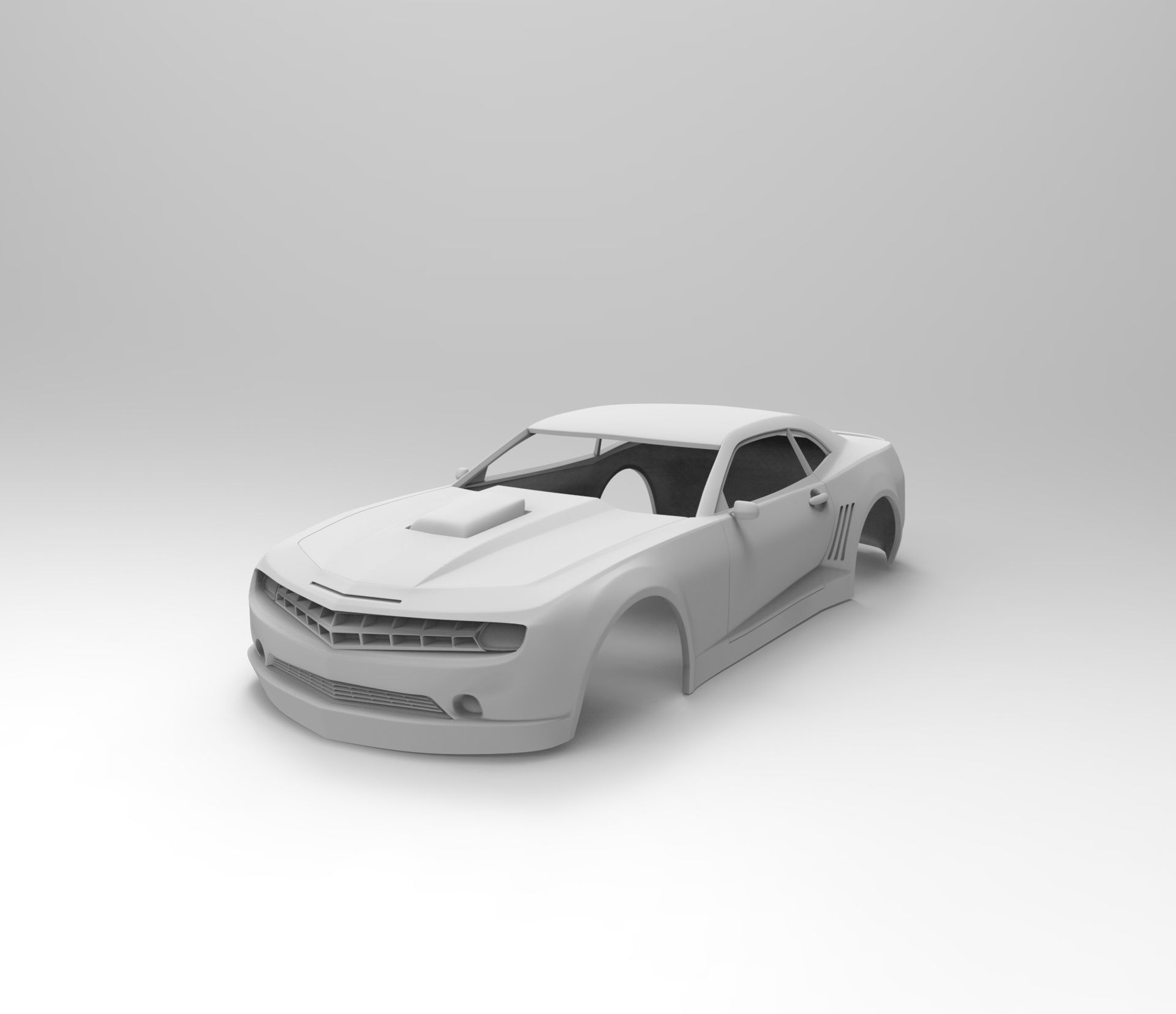 chevy camaro 2ss rs 2011 rc 3D print model_2