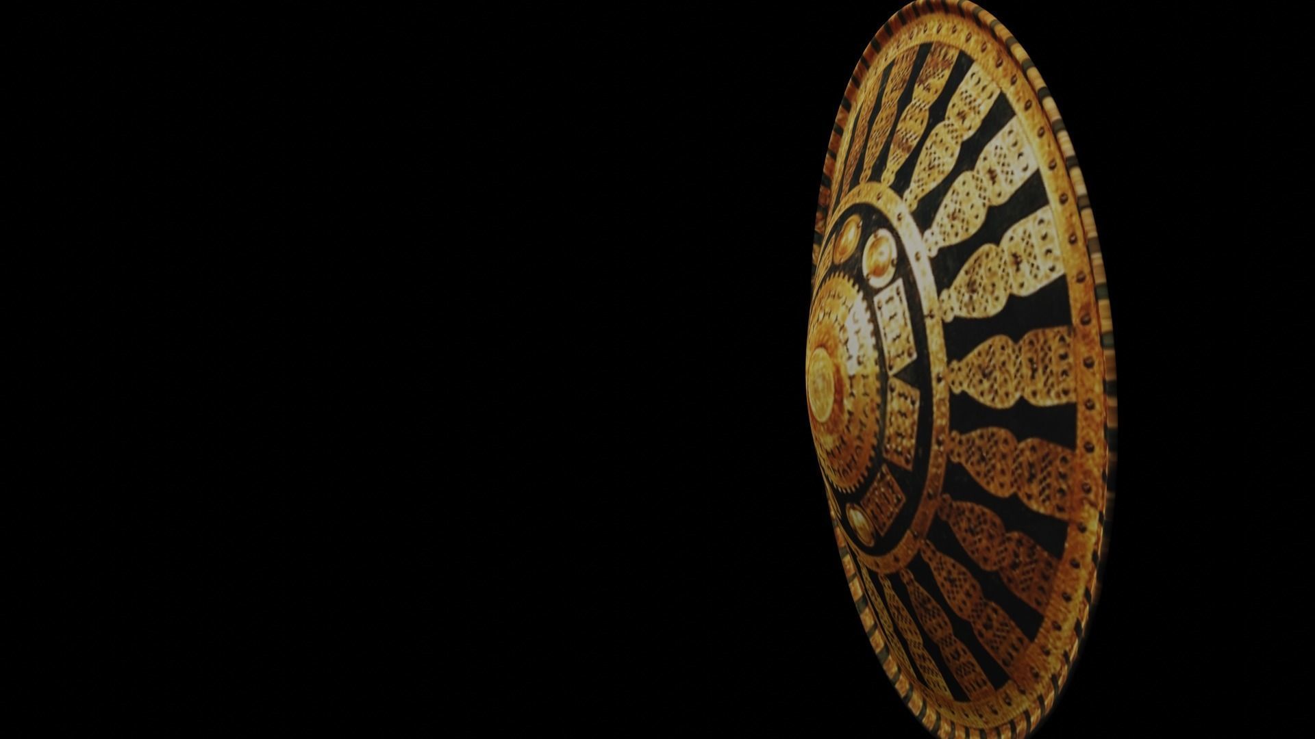 gashana tor  Low-poly 3D model_3