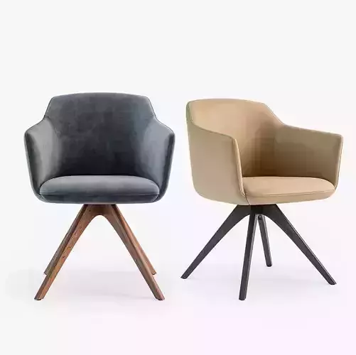 RB Chair  Low-poly 3D model