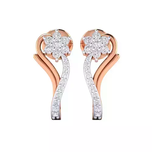 Women earrings 3dm render detail 3D print model