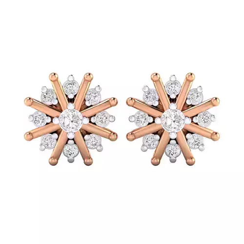 Women earrings 3dm render detail 3D print model