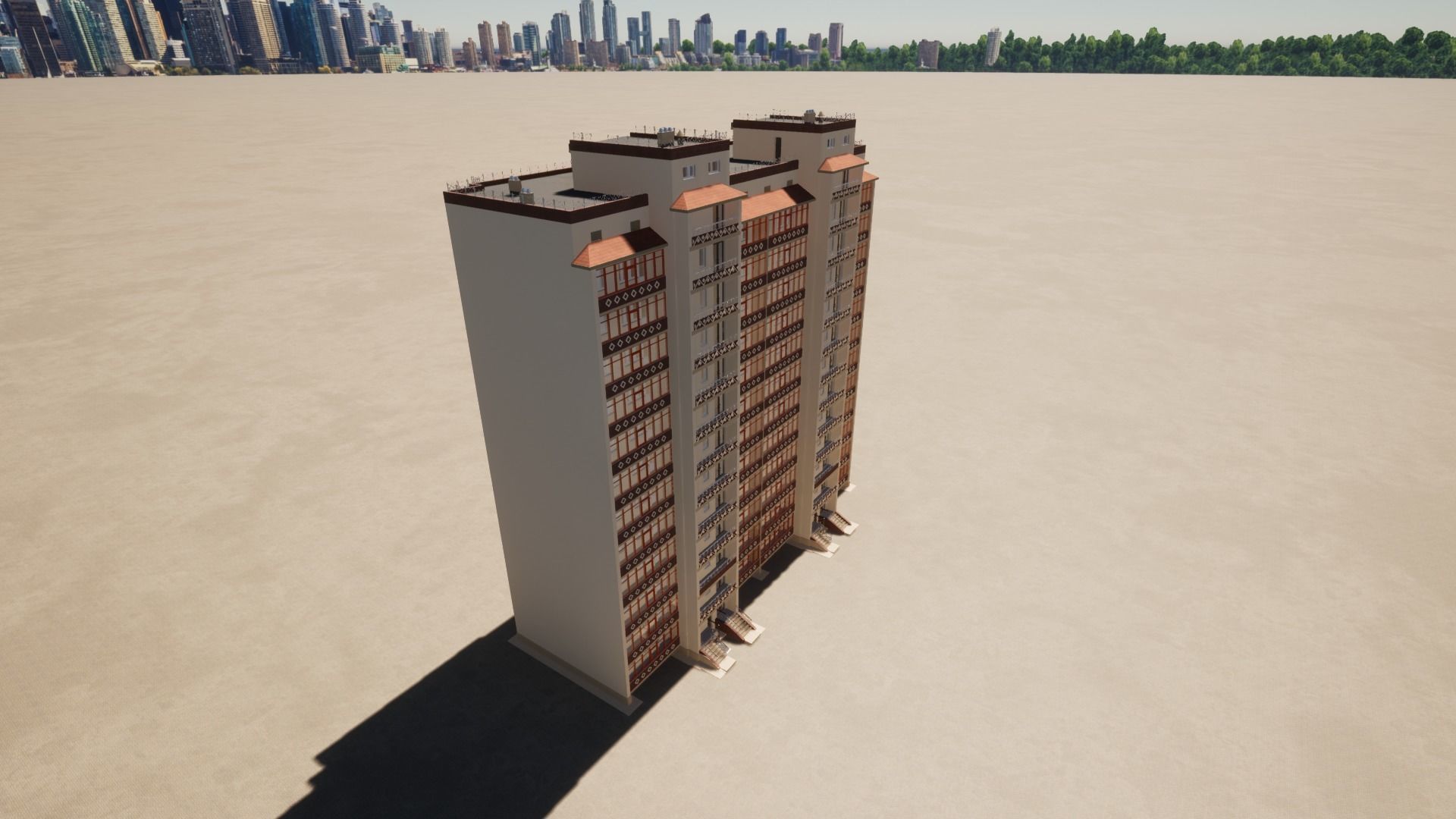  Residential Building 3D model_19