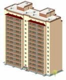  Residential Building 3D model_22