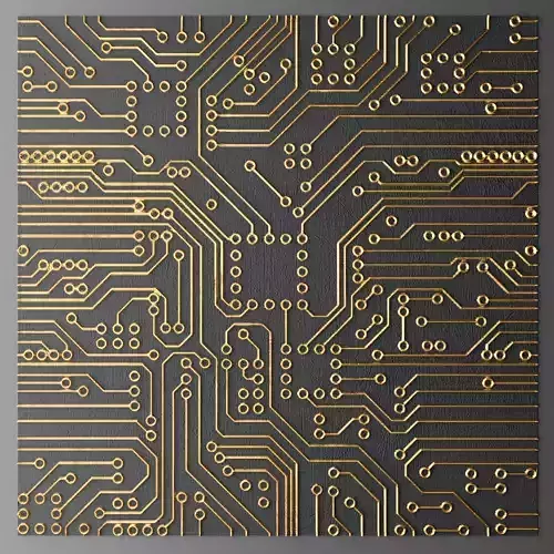 Panel painting 3D model
