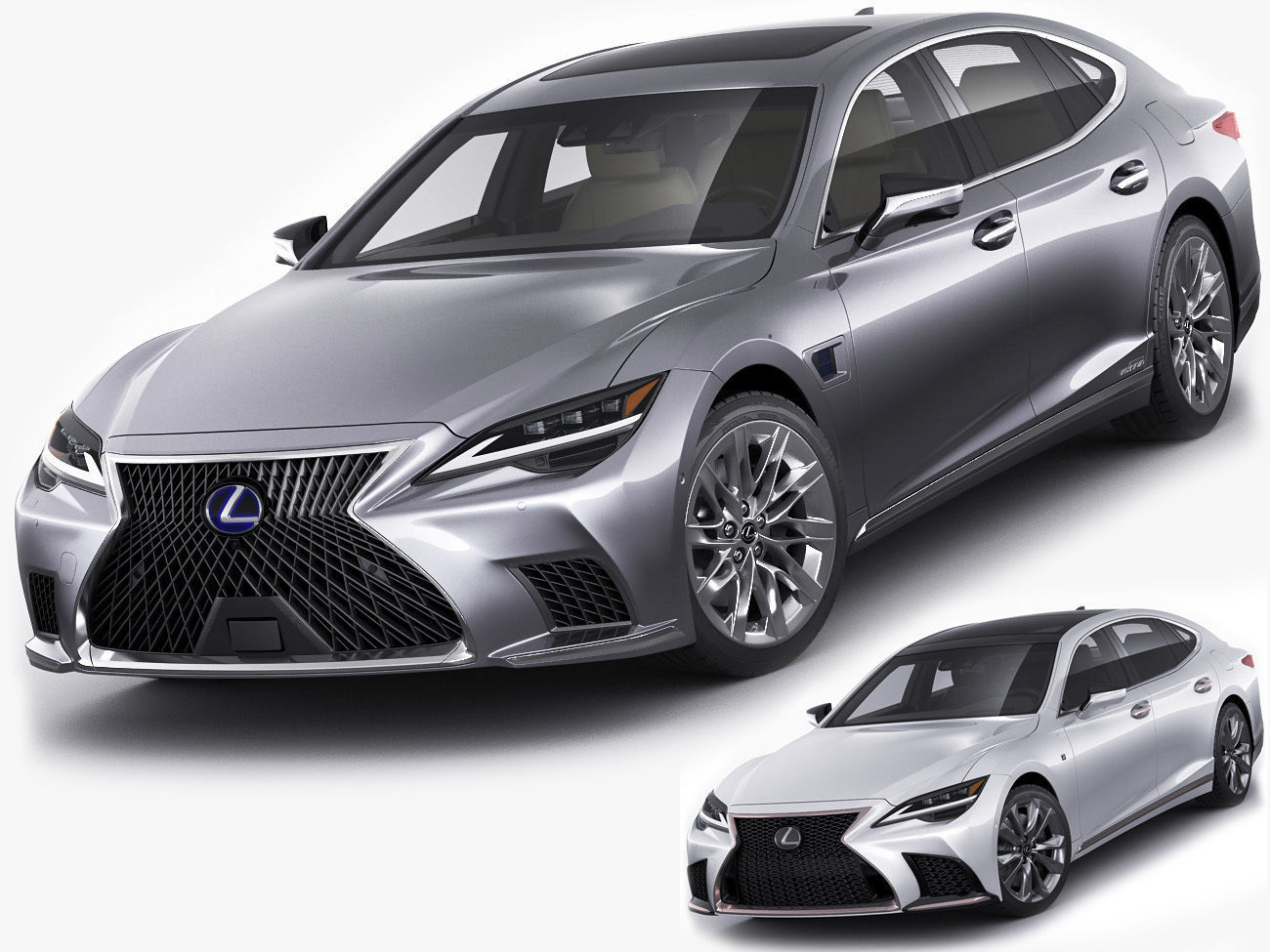 Lexus LS500 2021 hybrid and F-sport