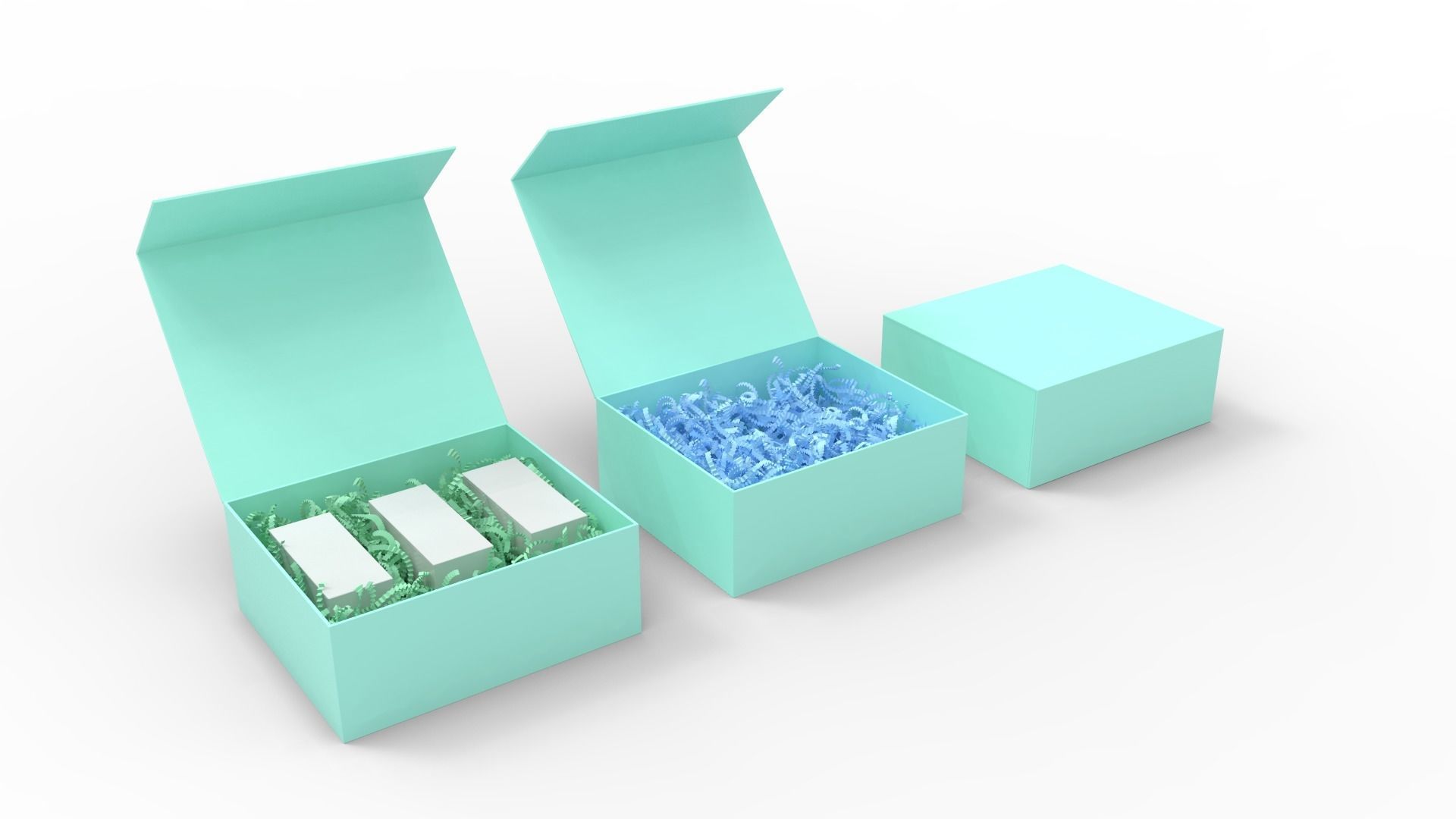 Crinkle Paper - Gift Box 3D model_13