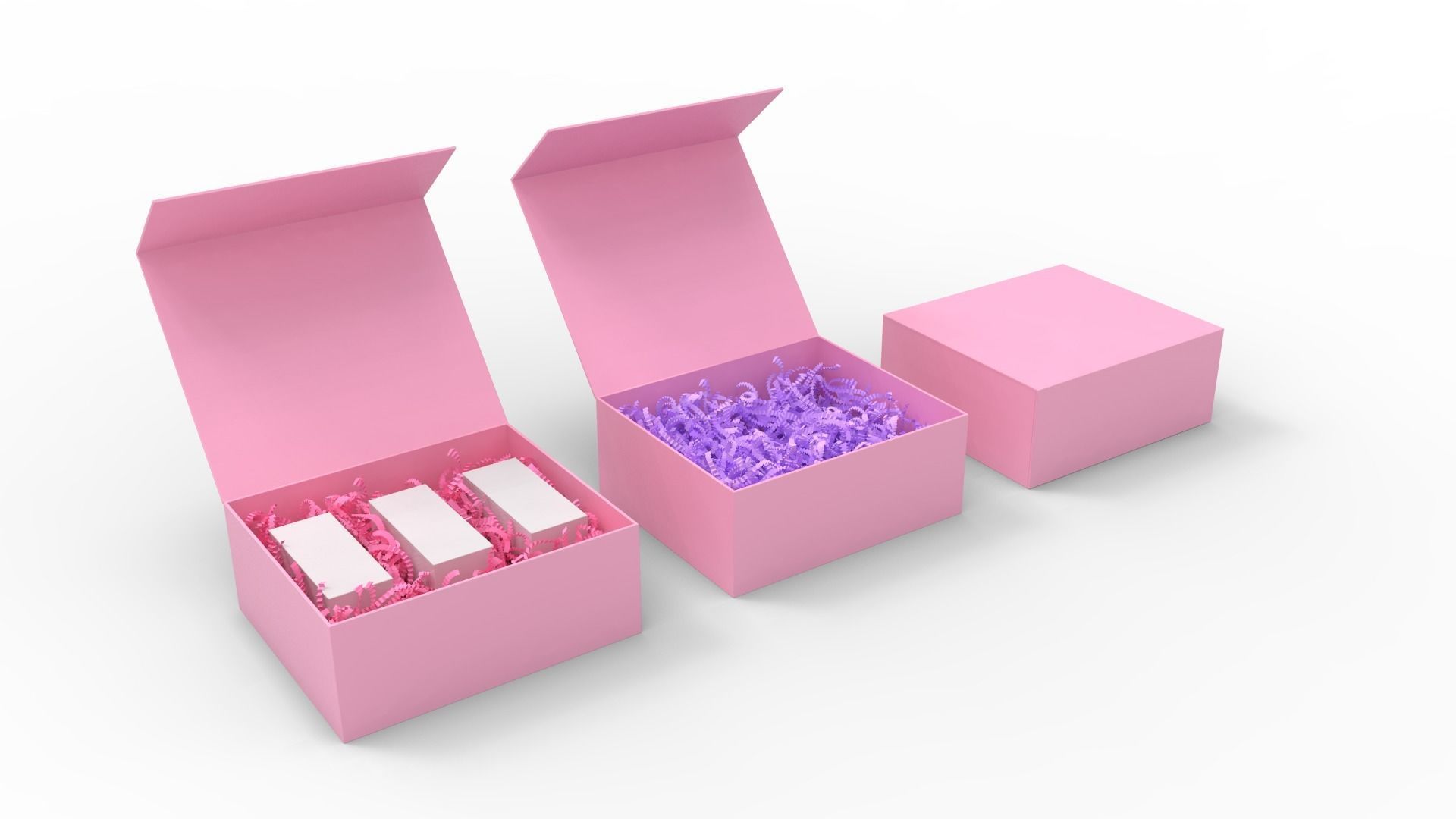 Crinkle Paper - Gift Box 3D model_12