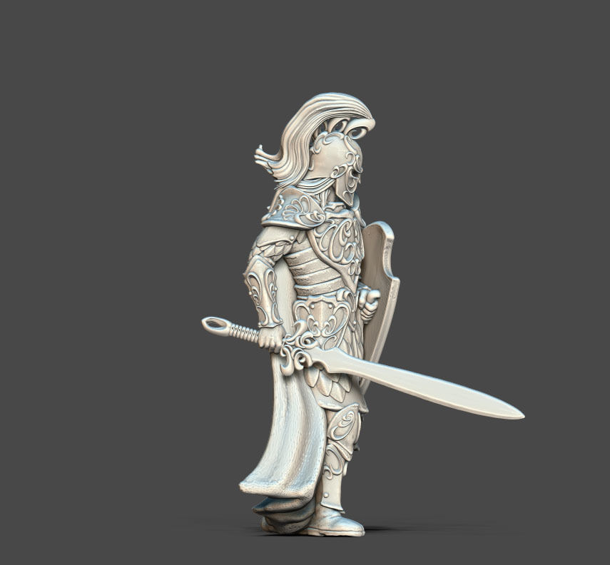 High Elf Guardian - Eldereth 3D print model_8