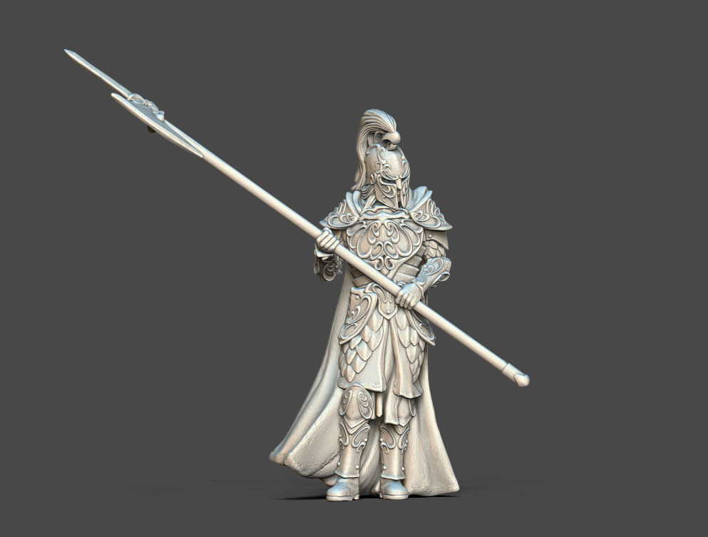 High Elf Guardian - Eldereth 3D print model_9