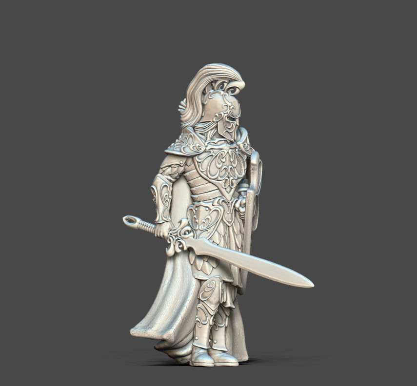 High Elf Guardian - Eldereth 3D print model_6