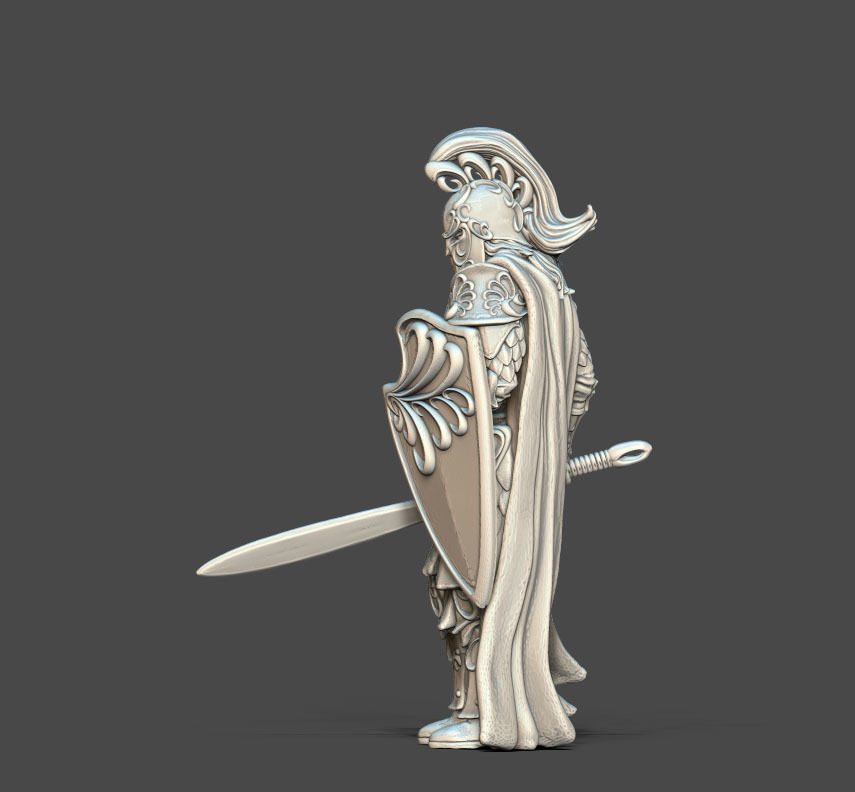 High Elf Guardian - Eldereth 3D print model_3