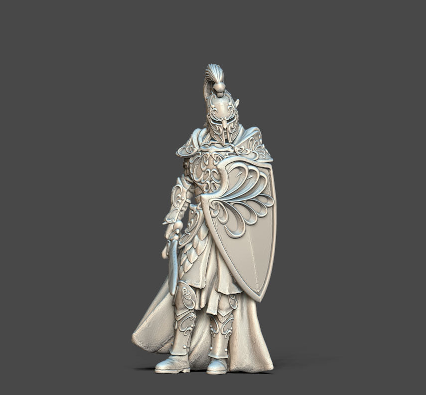 High Elf Guardian - Eldereth 3D print model_2