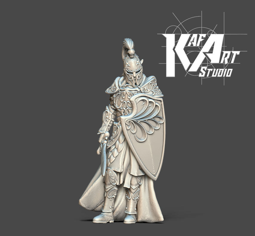High Elf Guardian - Eldereth 3D print model_1