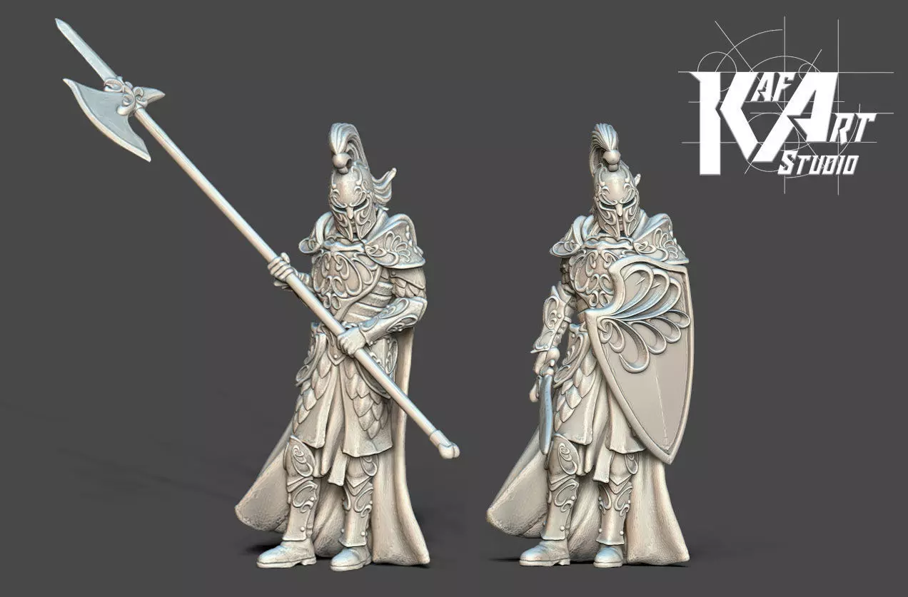 High Elf Guardian - Eldereth 3D print model_0