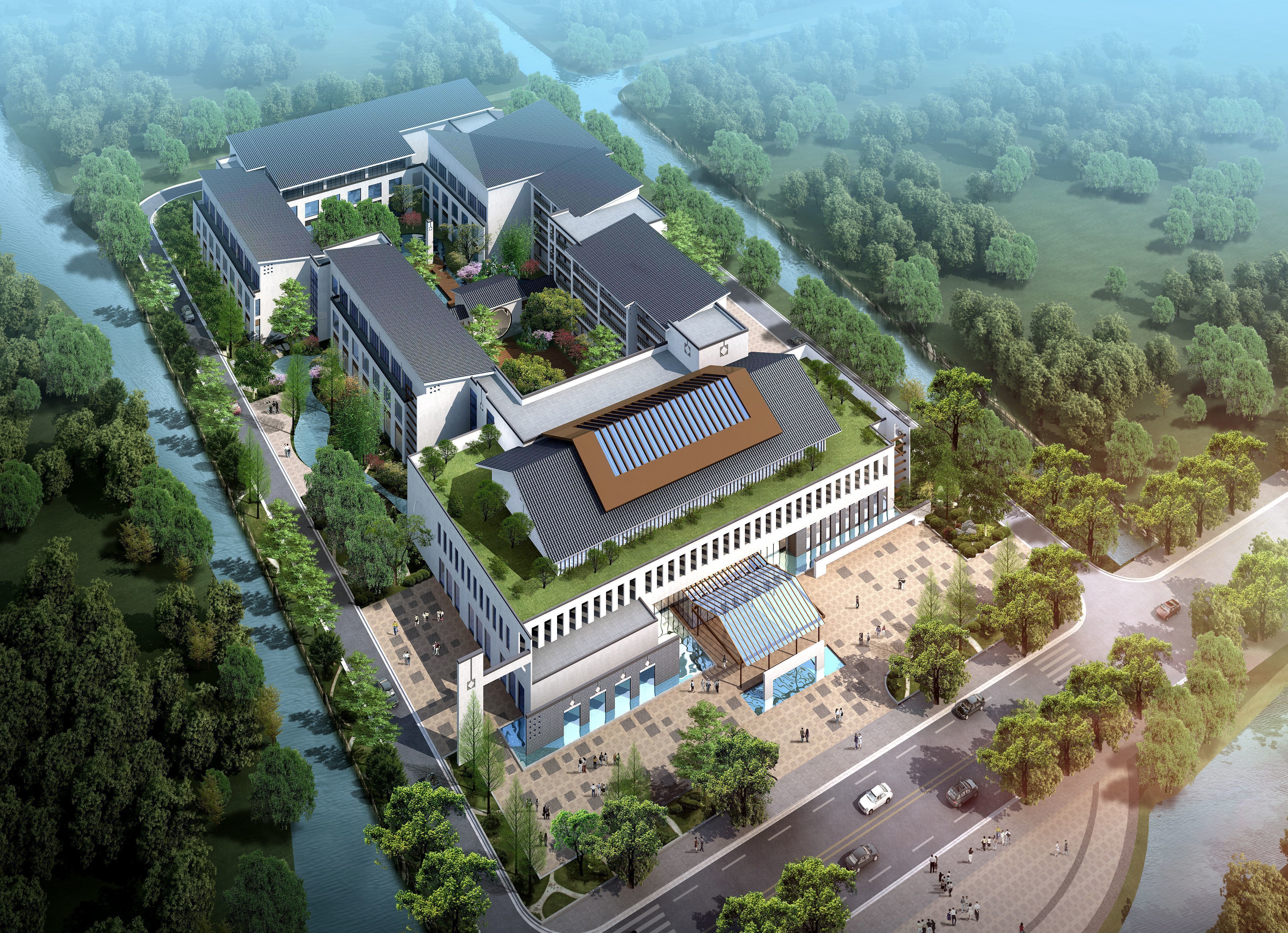 Chinese architecture Construction Villa area
