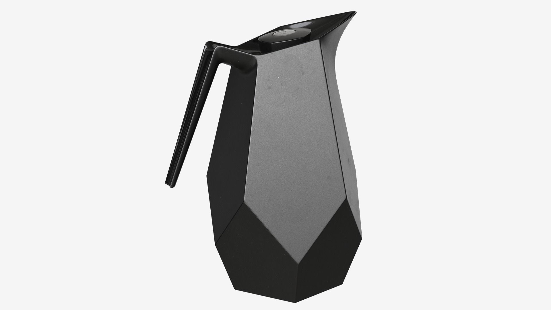 Geometric Thermos Jug Low-poly 3D model_1