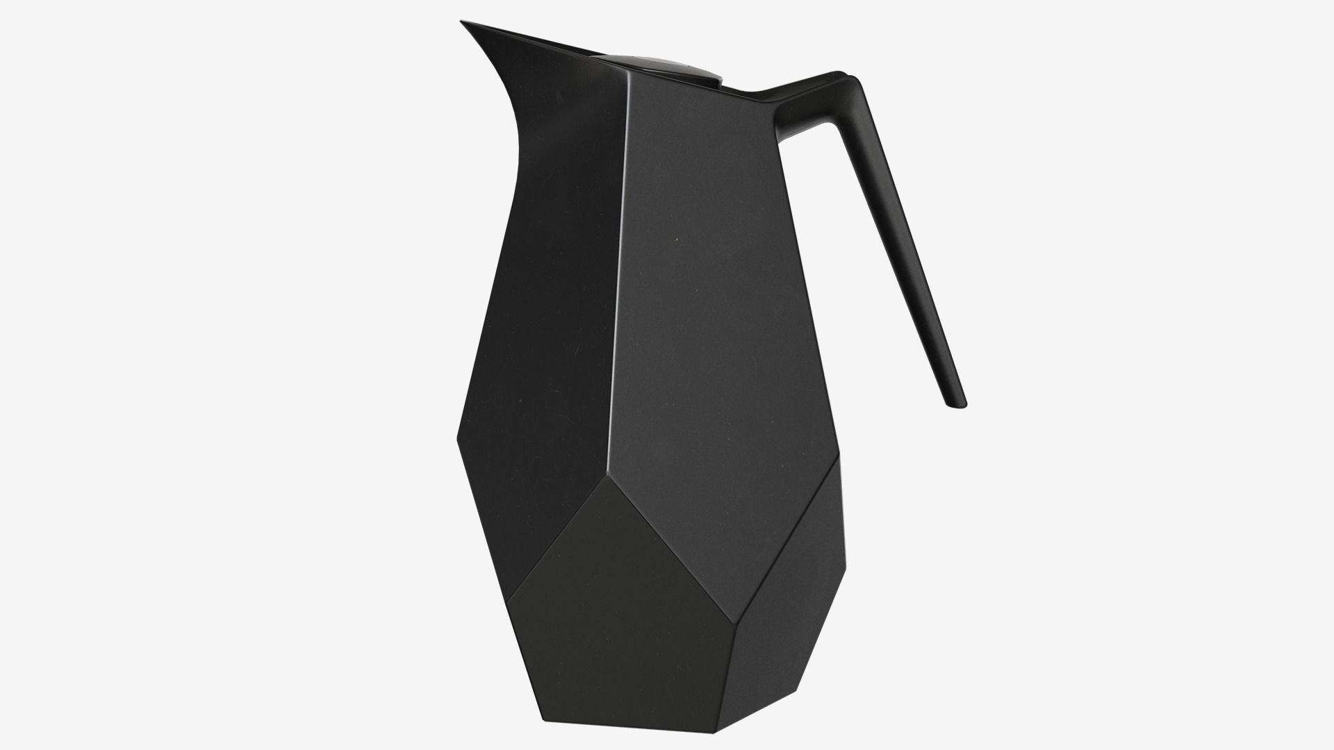 Geometric Thermos Jug Low-poly 3D model_5