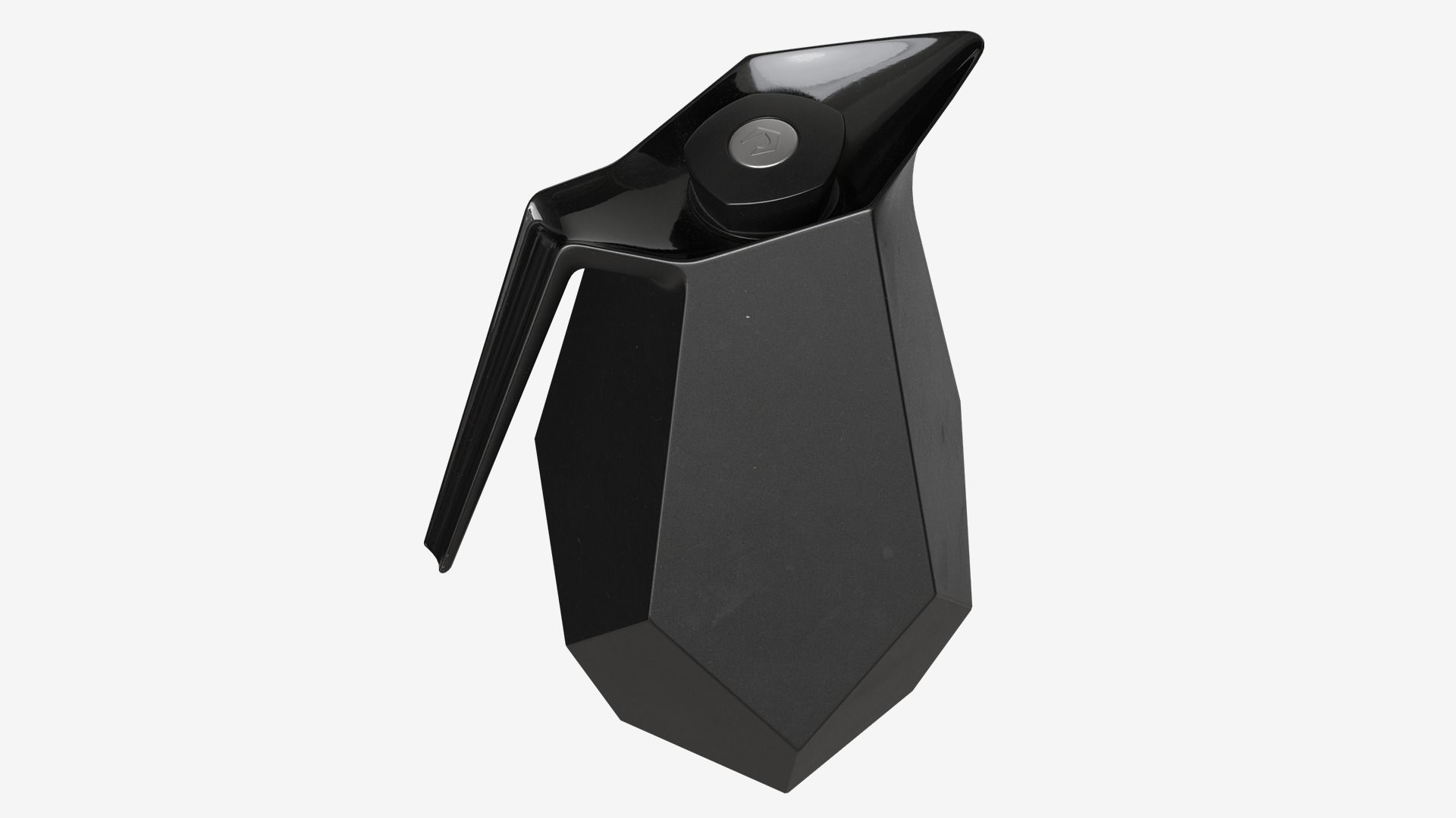 Geometric Thermos Jug Low-poly 3D model_3