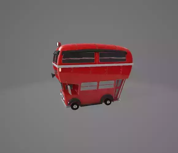 3d bus london double decker