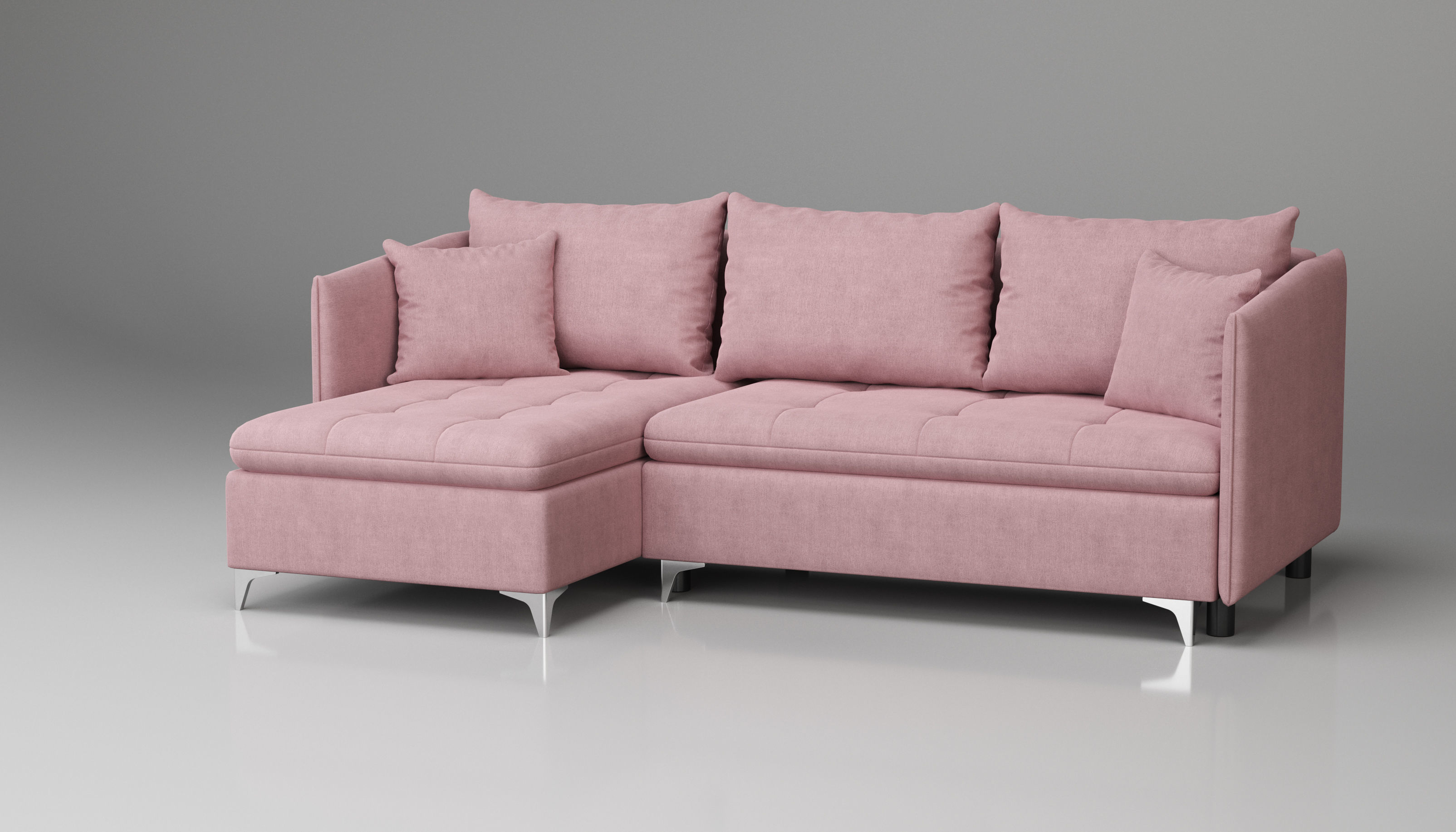 Sofa Avi modern pink 3dmodel  3D model_3