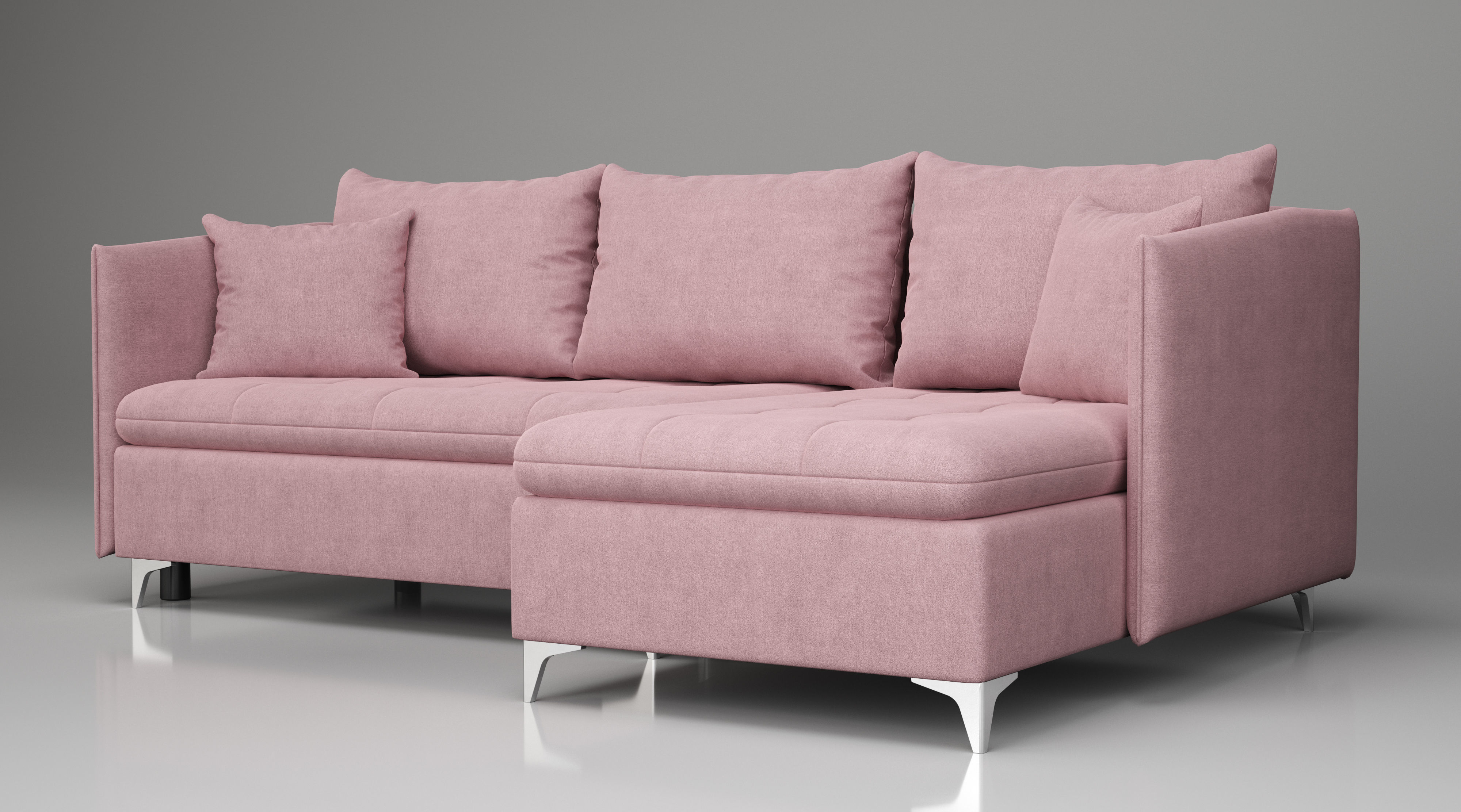 Sofa Avi modern pink 3dmodel  3D model_2